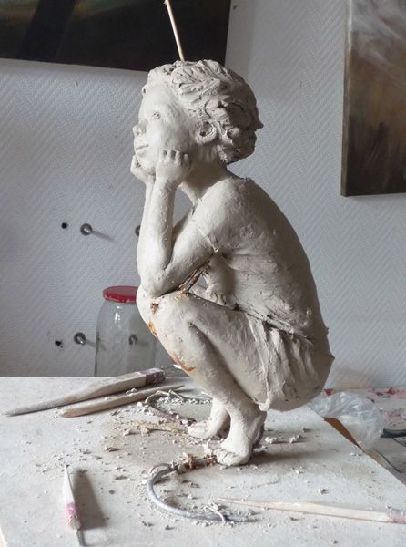 Sculpture en argile